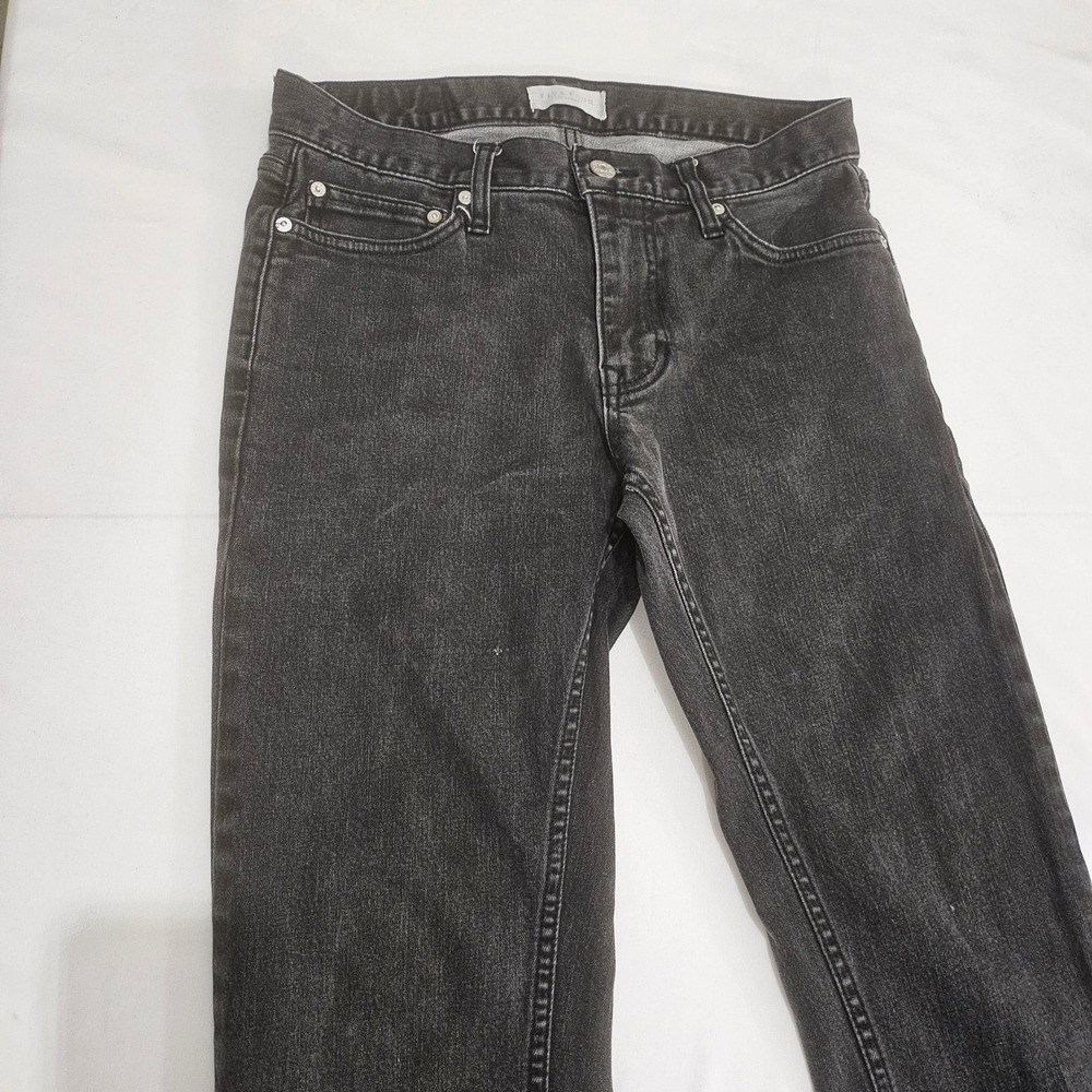 Five Four Los Angeles Womens Straight Leg Jeans Faded Black‎ Denim Sz 30 Stretch